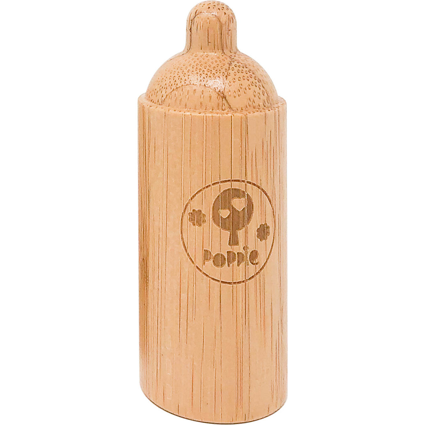 Bamboo Baby Bottle, Natural - Doll Accessories - 1