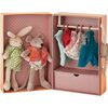 The Little Wardrobe with Dolls & Clothes - Doll Accessories - 1 - thumbnail
