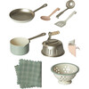 Metal Kitchen + Utensils - Doll Accessories - 2