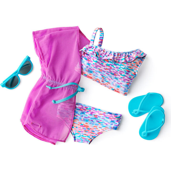Summer Fun Swimsuit Set for 18-inch Dolls - Doll Accessories - 1