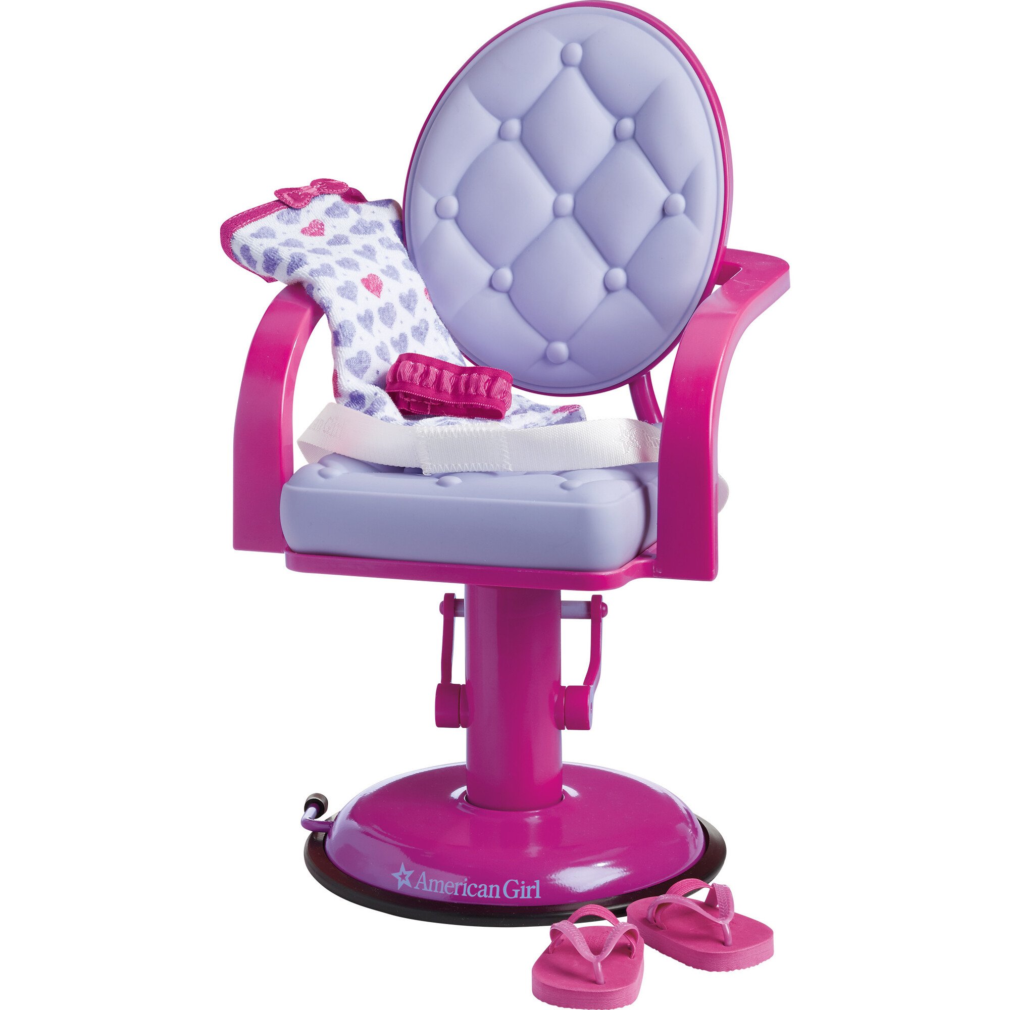 American girl salon chair and wrap set on sale