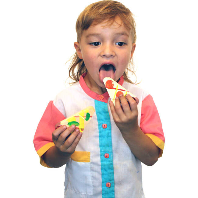 Cheesy Pizza Handmade  Chalk - Arts & Crafts - 3