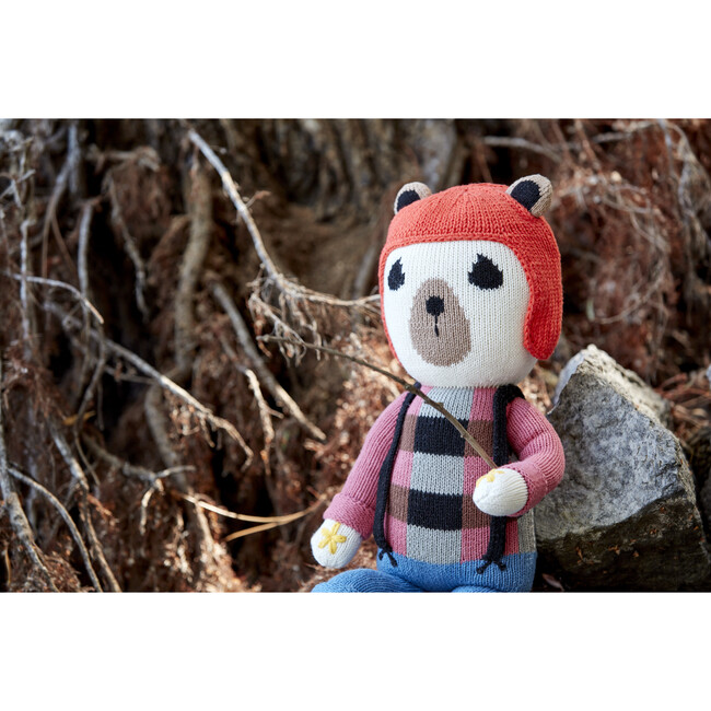 13'' Stay Wild Bernard the Bear Stuffed Animal - Plush - 4