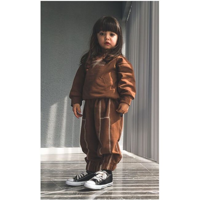 Logo Tracksuit, Brown