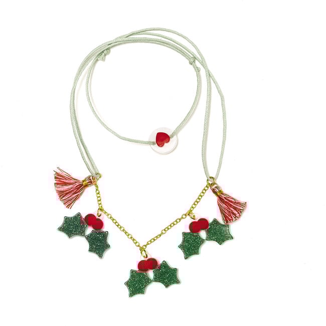 Mistletoe Christmas Necklace