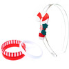 Candy Cane Headband & Bangles Bundle - Hair Accessories - 1 - thumbnail