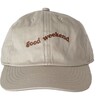 Classic Baseball Cap with Embroidery, Sand - Hats - 1 - thumbnail