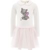 Crystal Cat Tutu Dress, Pink - Dresses - 1 - thumbnail