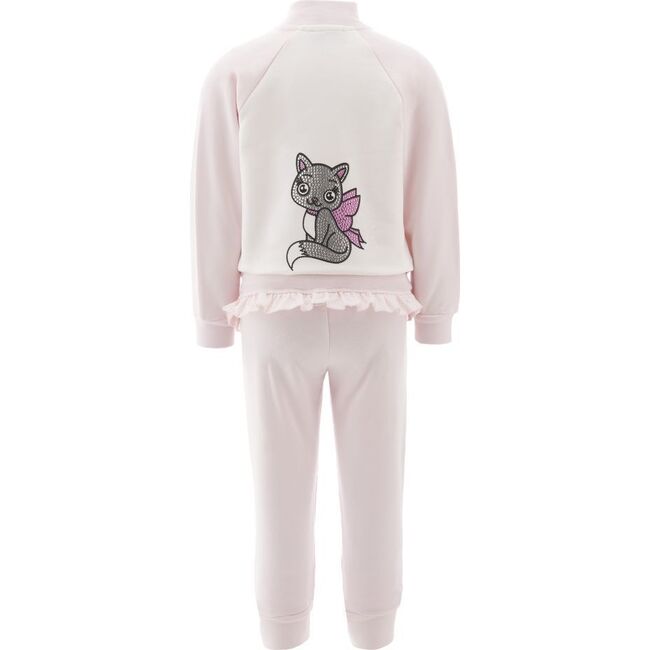 Crystal Cat Tracksuit, Pink