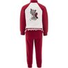 Crystal Cat Tracksuit, Red - Mixed Apparel Set - 2