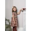 Eleni Rust Tartan Dress - Dresses - 2 - thumbnail