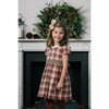 Eleni Rust Tartan Dress - Dresses - 3 - thumbnail