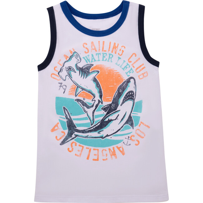Tank Top, White Sharks