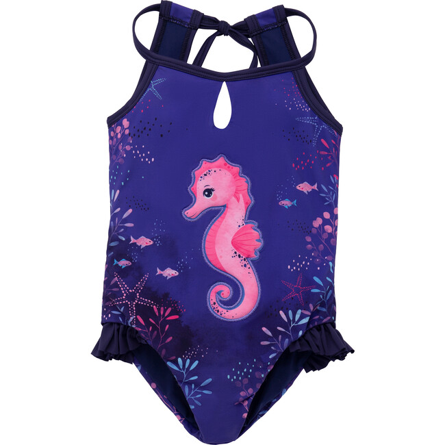 One Piece Swimwear, Blue