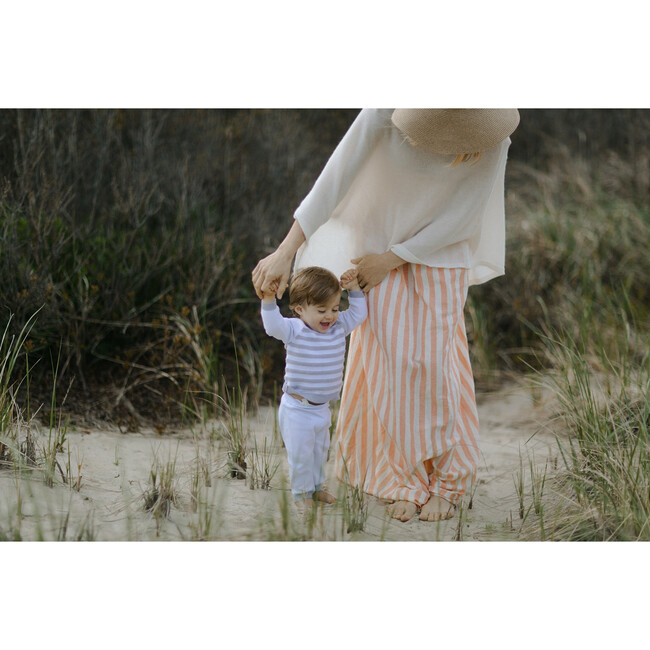 Women's Classic Weight Poncho, Cloud - Sweaters - 7