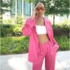 The Women's Jet Set, Fuchsia - Pajamas - 2