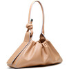 Tina Baguette Nappa, Ruched Almond - Bags - 2