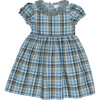 Raisin Blue Tartan Dress - Dresses - 1 - thumbnail