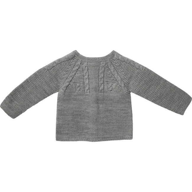 Classic Knit Cardigan, Tin