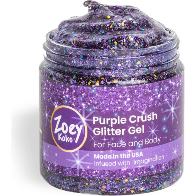 Purple Crush Glitter Gel - Bubble Bath - 1