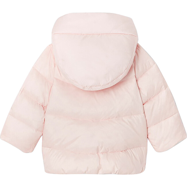 Toddler Long Puffer Jacket, Pale Pink - Jackets - 2