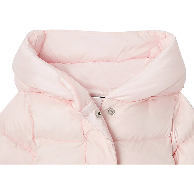 Toddler Long Puffer Jacket, Pale Pink - Jackets - 3