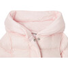 Toddler Long Puffer Jacket, Pale Pink - Jackets - 3 - thumbnail
