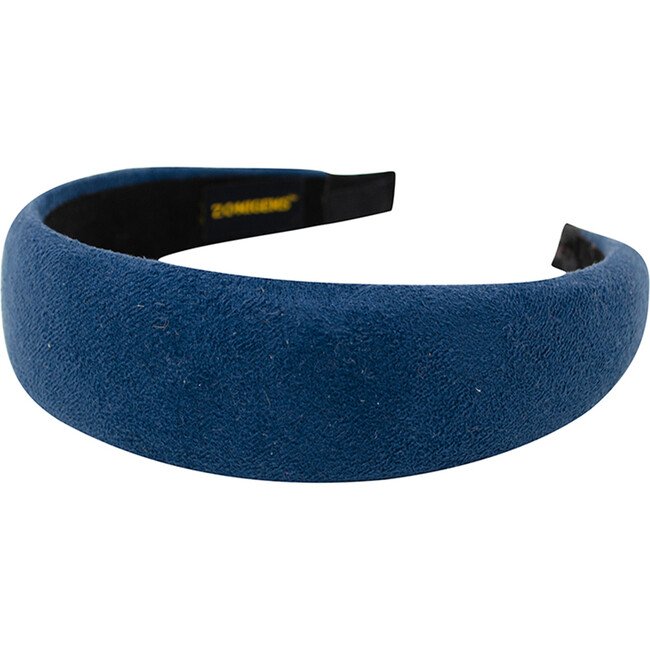 Suede Hairband, Navy