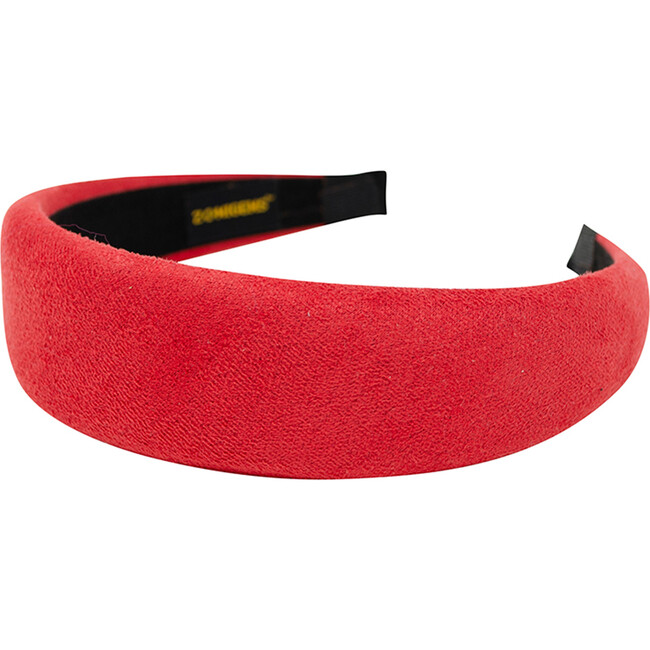 Suede Hairband, Red