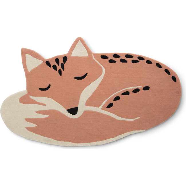 Hand-Tufted 100% Wool Rug, Fox - Rugs - 1