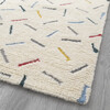 Hand-Tufted 100% Wool Rug, Colored Sprinkles - Rugs - 3