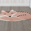 Hand-Tufted 100% Wool Rug, Fox - Rugs - 2