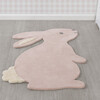 Hand-Tufted 100% Wool Rug, Bunny - Rugs - 5