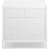 Saint 4 Drawer Dresser with Changing Top, Bianca White - Dressers - 1 - thumbnail