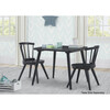 Set of 2 Windsor Chairs, Midnight Grey - Kids Seating - 3