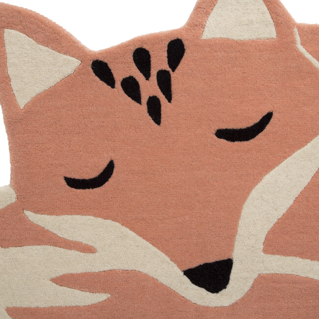 Hand-Tufted 100% Wool Rug, Fox - Rugs - 3