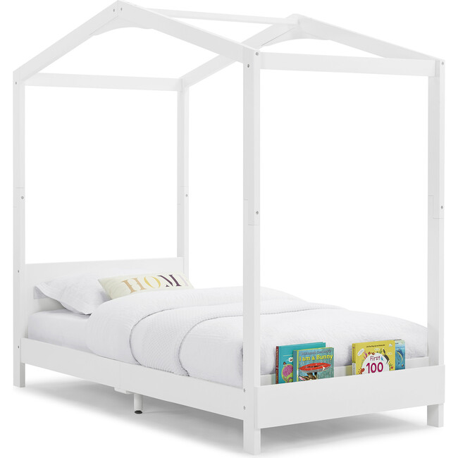 Poppy House Twin Bed, Bianca White