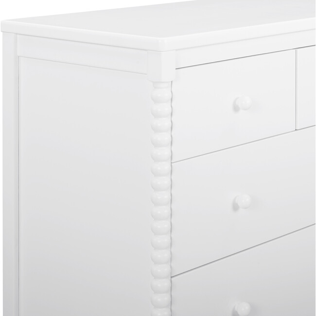 Saint 4 Drawer Dresser with Changing Top, Bianca White - Dressers - 5