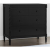 Saint 4 Drawer Dresser with Changing Top, Black - Dressers - 3