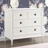Madeline 4 Drawer Dresser with Changing Top, Bianca White - Dressers - 3