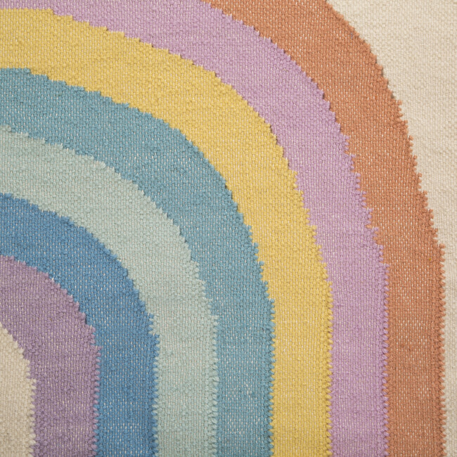 Handwoven Rainbow Wall Hanging, Multi Color - Wall Décor - 4
