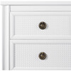 Madeline 4 Drawer Dresser with Changing Top, Bianca White - Dressers - 5