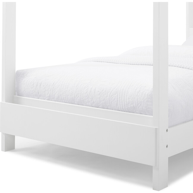 Poppy House Twin Bed, Bianca White - Beds - 4