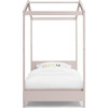 Poppy House Twin Bed, Blush Pink - Beds - 3