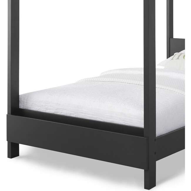 Poppy House Twin Bed, Midnight Grey - Beds - 4