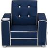 Chelsea Kids Upholstered Chair with Cup Holder, Blue - Kids Seating - 5