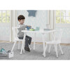 Windsor Kids Wood Table & Chair Set, Bianca White - Play Tables - 2