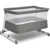 Room2Grow Newborn Bassinet to Infant Sleeper, Grey Tweed - Bassinets - 6