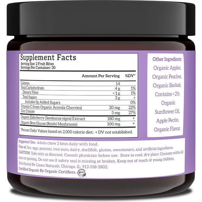Adult Whole Fruit Elderberry Gummies, Elderberry - Supplements & Vitamins - 4