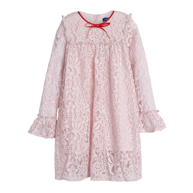 Lacey Holiday Dress, Lavender Snow Lace